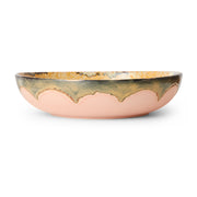 70s ceramics: Salad Bowl, Sunflower